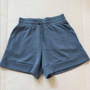 Varley Slate Blue Athletic Shorts